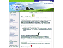 Tablet Screenshot of aica-madeira.org
